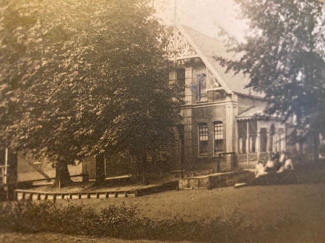 Oude foto horizontaal